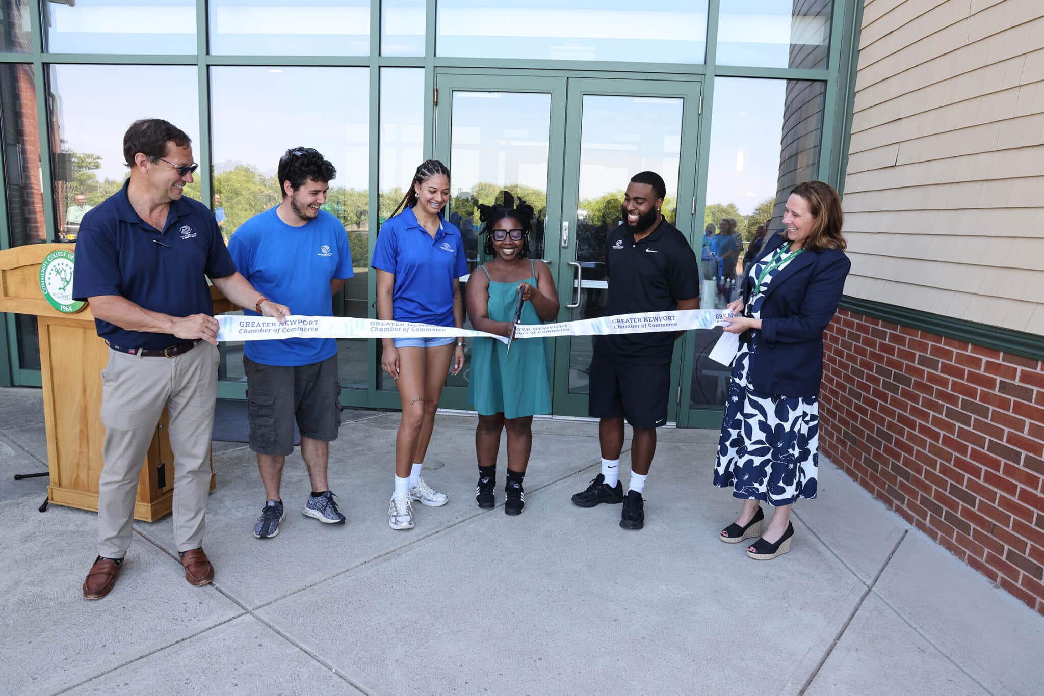 Teen Center Ribbon Cutting
