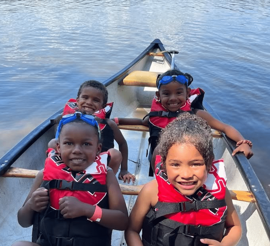The waterfront is one of the most exciting parts of camp! Our campers have the opportunity to free swim, take swim lessons, try boating, bounce on the water trampoline, and cool off with friends. Fun and safety go hand-in-hand, and our buddy system ensures all campers are safe and accounted for, allowing every camper to enjoy the waterfront with confidence.